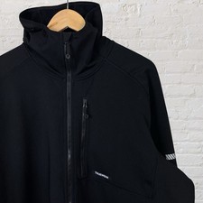Truewerk M1 Arnés Sudadera con Capucha Negro Cremallera Completa Rendimiento Ropa de Trabajo para Hombres 2XL