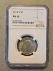 1924 Standing Liberty Quarter - NGC AU 55