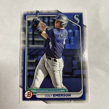 2024 Bowman Prospects Colt Emerson Seattle Mariners #BP-10 Baseball Card