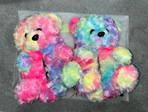 Fashion Nova kids Mini Be My Teddy Bear Slippers Size 13 Colourful Slippers