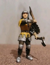 Schleich Ritter mit Axt und Schild Mittelalter Burg Kreuzritter Rüstung