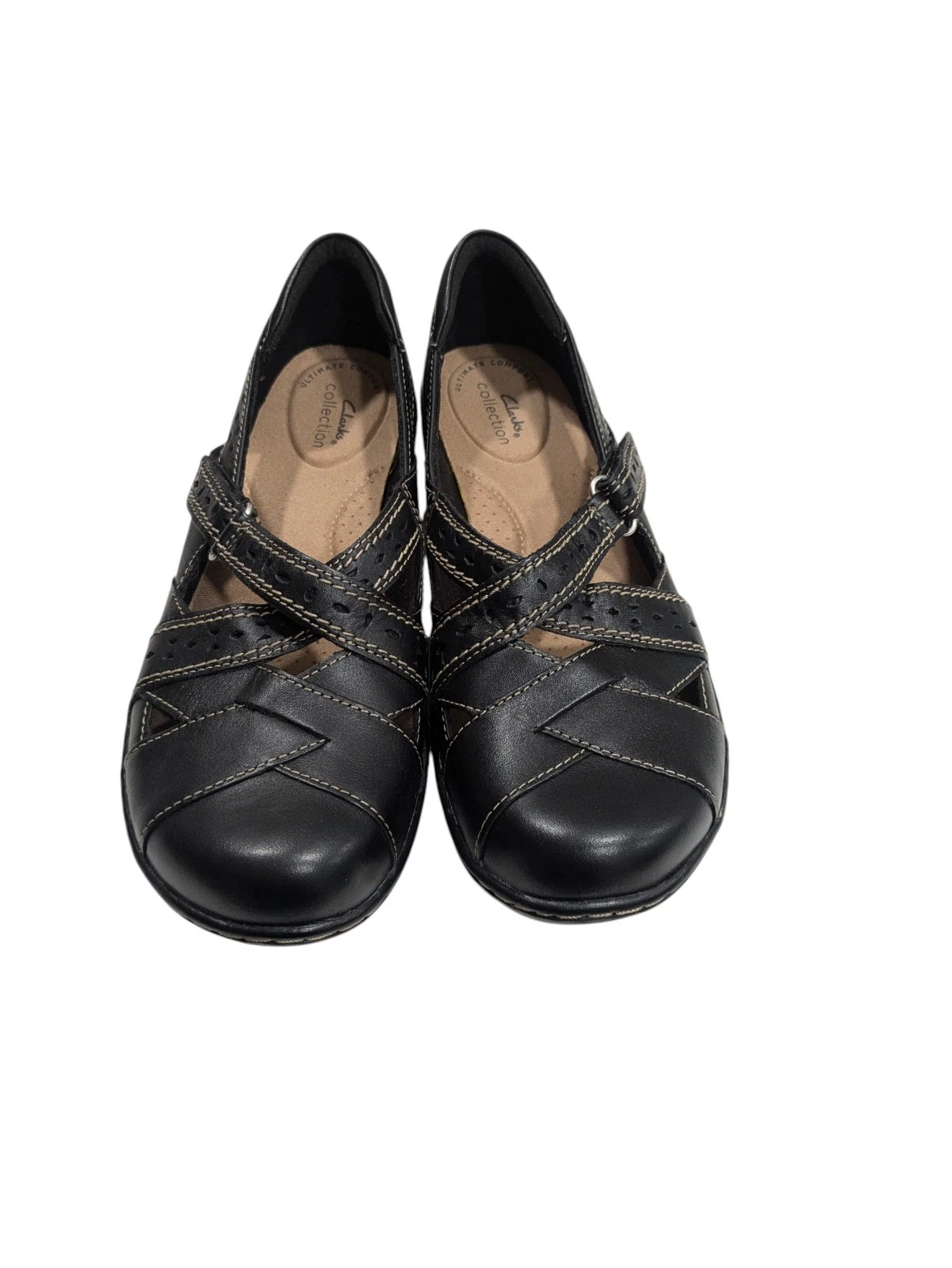 Clarks Ashland Spin adulto taglia 7 5 W nero