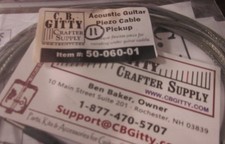 Piezo Guitar Pickup Soft Preamplifier 1/5/10pcs Guitar Bridge Saddle CHARITY