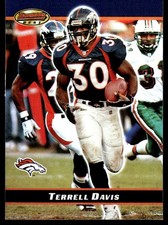 Terrell Davis 2000 Bowman's Best #42 Broncos NFL READ FREE SHIPPING AutographDen