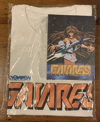 Gaiares for Megadrive/Genesis Retro-Bit & Commemorative XL T-Shirt RARE SEALED 