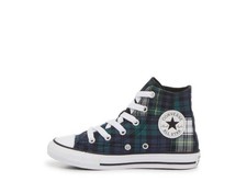 Converse Chuck Taylor All Star Plaid High Boy's Fashion Sneakers Size 3 Youth
