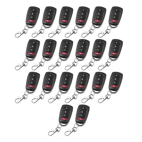 Télécommande Copieuse Universelle Type Papillon – Compatible Volet Roulant, Porte Garage, Voiture – 433,92 MHz, Alimentation 12V