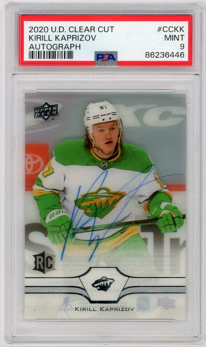 2020-21 Upper Deck Clear Cut - Kirill Kaprizov #CC-KK for sale | eBay