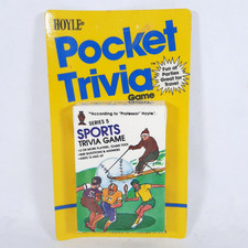 Hoyle SPORTS Pocket Trivia Card Game  Series 5 No. 7034  Factory Sealed