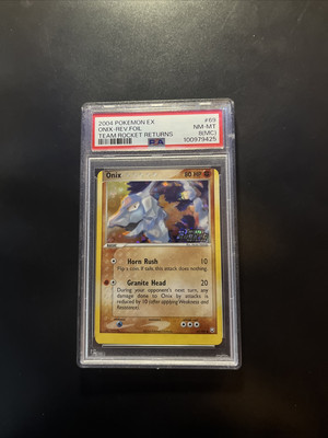 Onix 69/109 Team Rocket Returns Reverse Holo Miscut MC Misprint