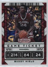 2020 Panini Contenders Draft Picks Game Ticket Green Explosion Buddy Hield 06e0