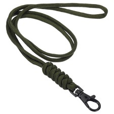 Lanyard neck, long strap lanyard badge, green