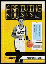 2023-24 Hoops Winter Keyonte George #6 BASKETBALL CARD Utah Jazz Arriving Now