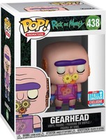 Rick And Morty Gearhead Pop! Animation #438 Vinyl Figur Funko