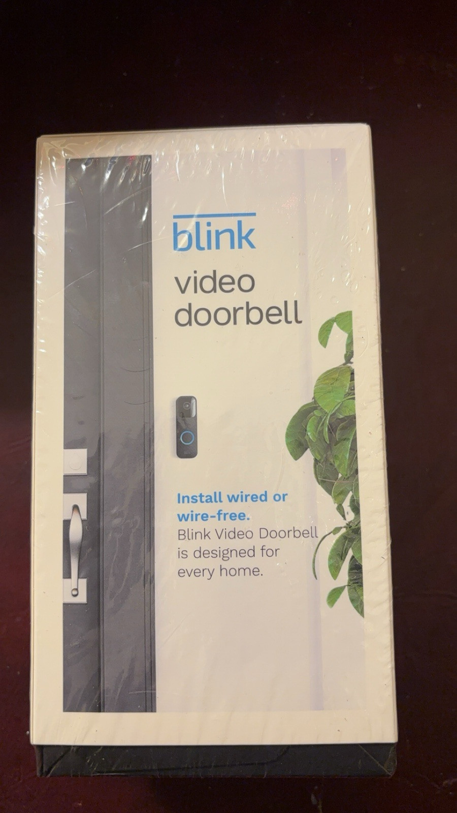 Blink Wired/Battery Operated Outdoor Smart Wi-Fi Video Doorbell