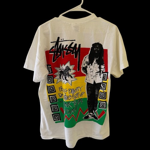 stussy bob marley bootleg single stitch vintage reprint Size Large ...