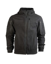 K&auml;lteschutzjacke Fleece Gen.II m. Kapuze schwarz, Jacke, Outdoor, Military -NEU-