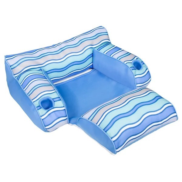 No Air Fabric Float W/ Cup Holder