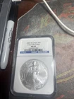 2006-W Burnished American Silver Early Release NGC MS-69