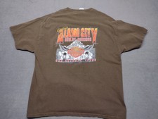Harley Davidson T Shirt Size XL Hanes Beefy T Alamo City HD San Antonio