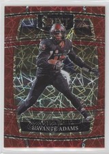 2022 Panini Select Draft Picks Concourse Red Lazer Prizm Davante Adams #31 0i5i