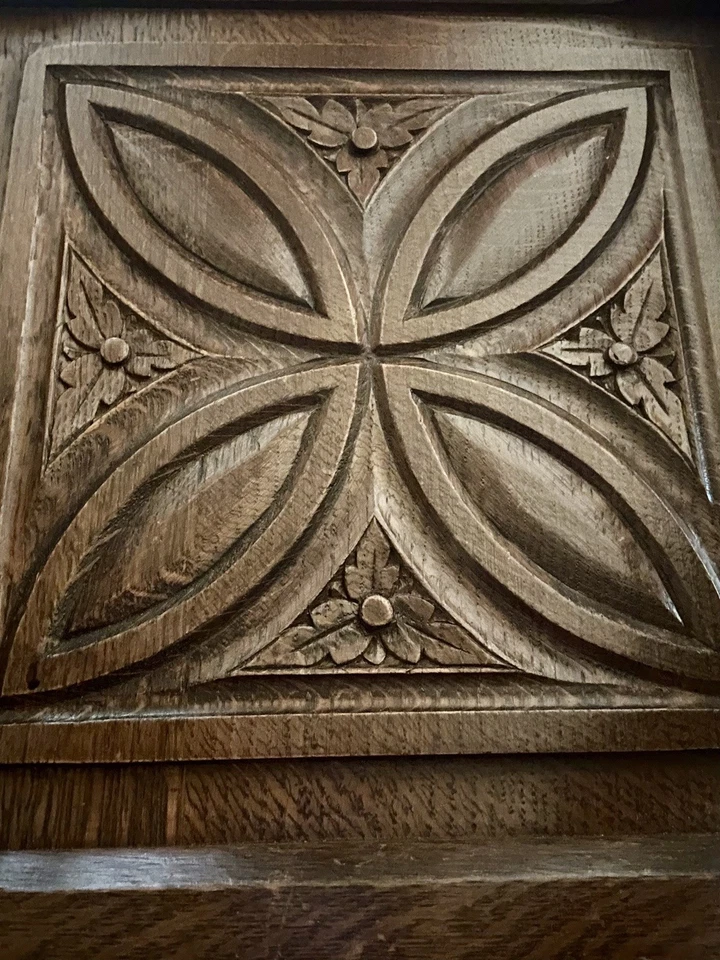 Banco de monje caoba Foto 2 de 4