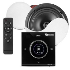 Powerline B50B Bluetooth Ceiling Speaker System for Home Audio - 2x NCSS8 8"