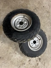 1997 Yamaha Timberwolf 250 Stock Front Wheels Rims Tires Set 1998 1996 1995 1994