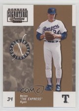 2003 Donruss Signature Series Notable Nicknames /750 Nolan Ryan #NN-13 HOF 0s55