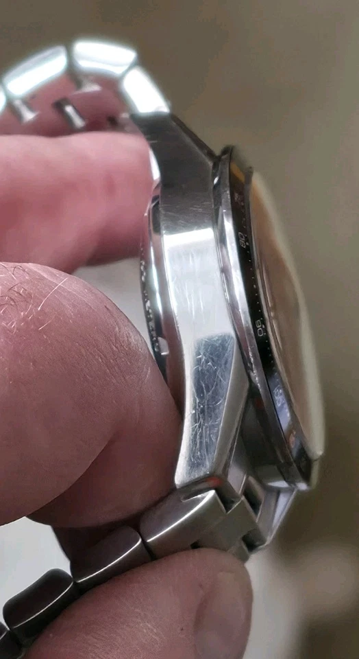 Tag Heuer Carrera Calibre 16 Armband Chronograph  CV2010 Schwarz / Edelstahl - Bild 3 von 4