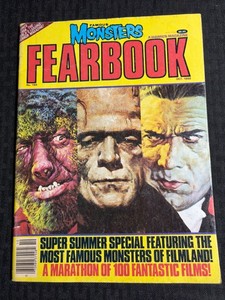 1982 FAMOUS MONSTERS FEARBOOK Magazine #188 VG+ 4.5 Frankenstein & Dracula Cover