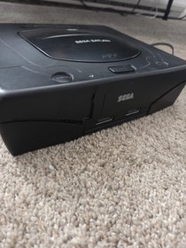 Sega Saturn Mk-8000a With Cords And Games