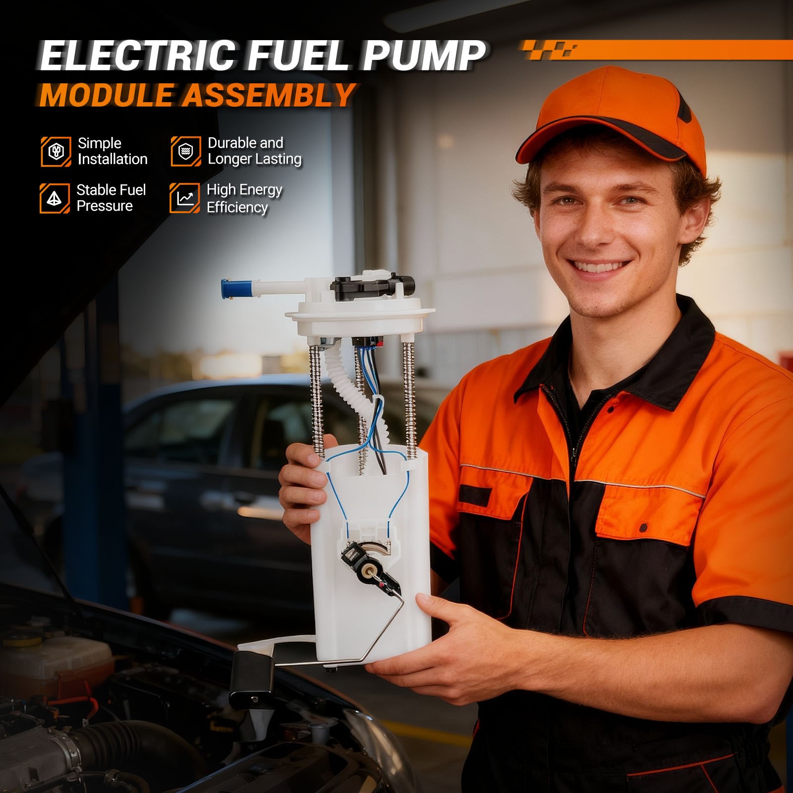 Fuel Pump Assembly For 1999 Ford Contour All Engine 1999-2001 Mercury Cougar thumbnail 3