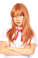 Clearstone Katsland Cosplay Halloween Wig Anime Long Unisex Brownfrom JP