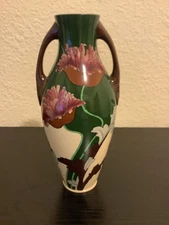 Shelley Wileman Foley Intarsio "3334" Vase - Chrysanthemums