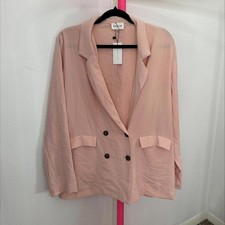 SUGAR LIPS PINK BLAZER SIZE MEDIUM