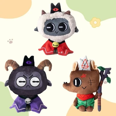 Cult of The Lamb Goat Plush Xmas Gift Sins of Flesh Stuffed Toy Gifts