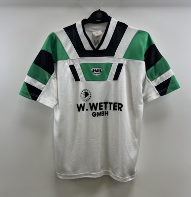 SV Grun Weiss Wittenberg Matchworn Home Football Shirt 1990's (M