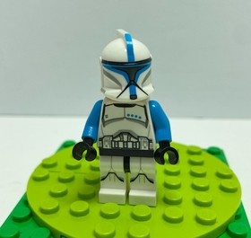LEGO Star Wars Minifigure Clone Trooper Lieutenant (Phase 1) Scowl  SW0629 75085