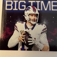 2025 Panini Rookies & Stars Josh Allen Big Time Memorabilia Insert - Bills