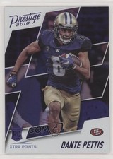 2018 Panini Prestige Rookie Xtra Points Purple Dante Pettis #291 4r7