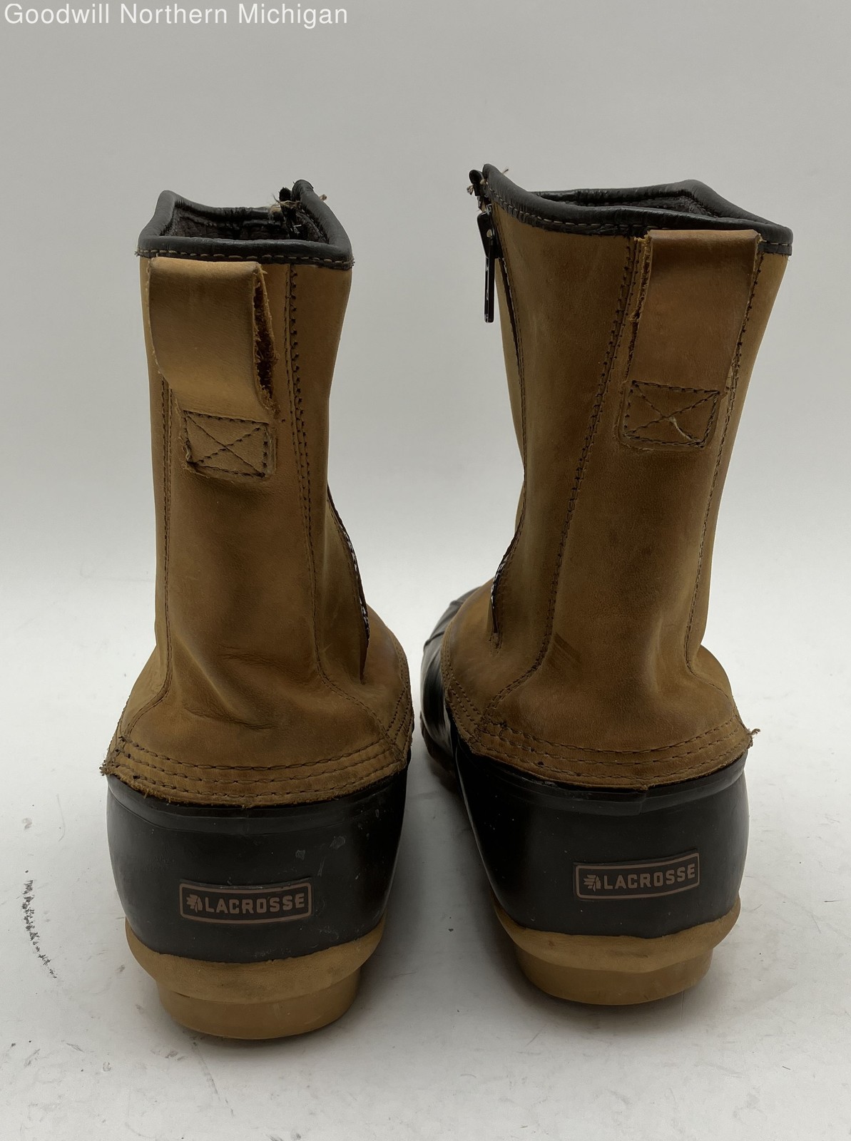 LaCrosse Brown/black Solid Duck Boot Boot Men 13 - image 4