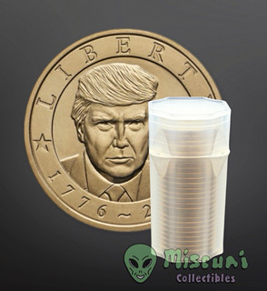 2026 P Donald J. Trump $1 Dollar 25 Coin Roll Philadelphia