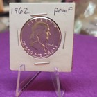 1962 Proof Franklin Half Dollar 50C 0.9 Fine Silver KM#202 Philadelphia — photo 1