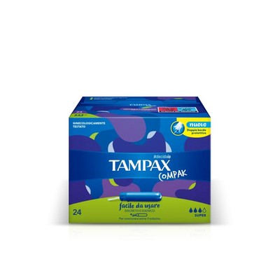 Tampax Compak Super 24 Tampons