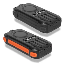 1Pc Portable Solar Charger 49800mAh Power Bank External Battery Pack 22.5W PD Fa