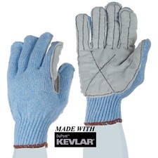 Animal Handling GLOVES Made w/ KEVLAR LEATHER PET DOG CAT BIRD REPTILE MEDIUM