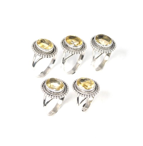Bague Carbone Citrine Jaune 565315 main image 0