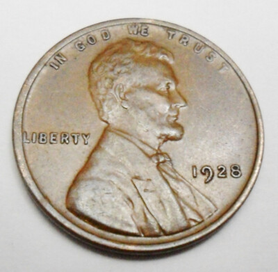 1928 P Lincoln Wheat Cent / Penny  AVE CIRCULATED  **FREE SHIPPING**