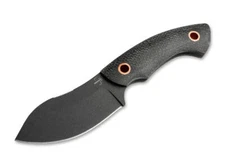 Boker Plus Nessmi Pro Black Fixed Knife 2.76" Blade D2 Micarta Handle - 02BO066